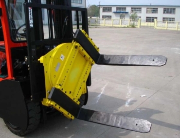 What are forklift rotator attachments?